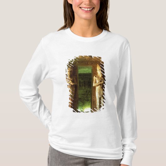 Egypte, Abu Simbel, Standbeeld van Ramses II, T-shirt (Voorkant)
