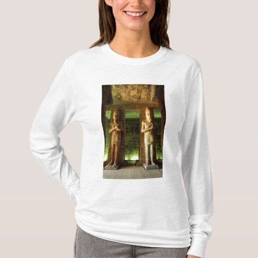 Egypte, Abu Simbel, Standbeeld van Ramses II, T-shirt (Voorkant)