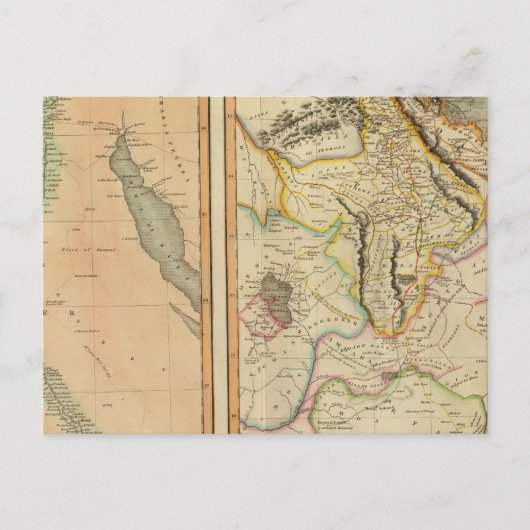 Egypte, Abyssinia Briefkaart (Voorkant)