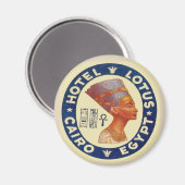 Egypte, Africa Hotel, Magneet (Voorkant / Achterkant)