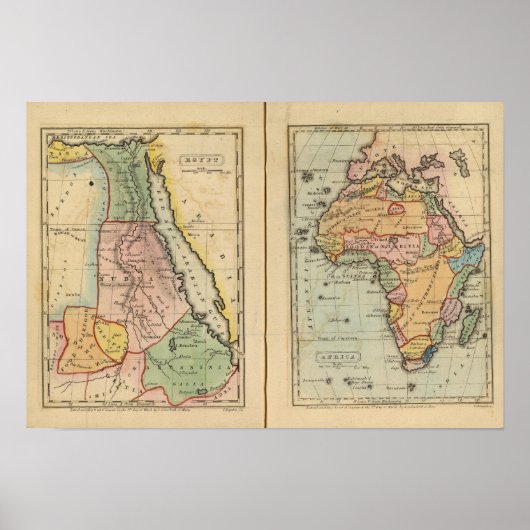 Egypte, Afrika Poster (Voorkant)
