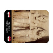 Egypte - Ancient Pharaohs en Abu Simbel Temples Magneet (Horizontaal)
