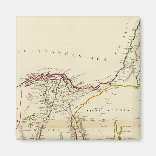 Egypte, Arabië, Palestina Magneet (Voorkant)