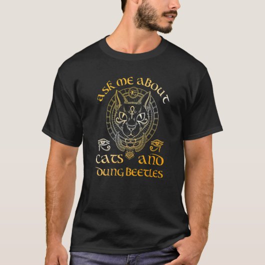 Egypte Archeology Egyptology Scarabs Future Egypit T-shirt (Voorkant)