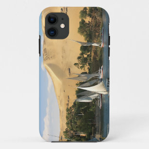 Egypte, Aswan, Nijl, Feluccazeilboten, 2 iPhone 11 Hoesje
