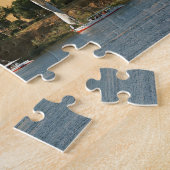 Egypte, Aswan, Nijl, Feluccazeilboten, 2 Legpuzzel (Zijkant)