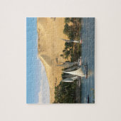 Egypte, Aswan, Nijl, Feluccazeilboten, 2 Legpuzzel (Verticaal)