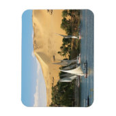 Egypte, Aswan, Nile River, Felucca-zeilboten, 2 Magneet (Verticaal)