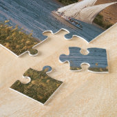 Egypte, Aswan, Nile River, Felucca-zeilboten, Legpuzzel (Zijkant)