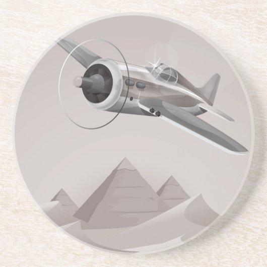 Egypte avontuur zandsteen onderzetter (Voorkant)