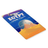 Egypte - Bezoek de piramides Vintage reisposter Magneet (Rechterzijde)
