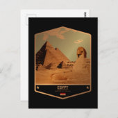 Egypte Briefkaart (Voorkant / Achterkant)