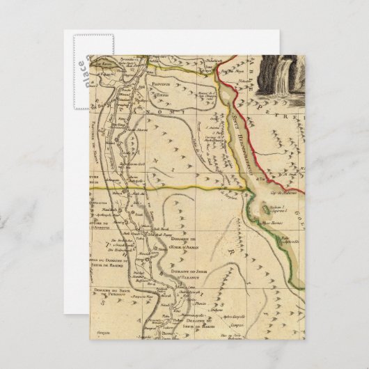 Egypte Briefkaart (Voorkant / Achterkant)