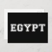 Egypte Briefkaart (Voorkant / Achterkant)