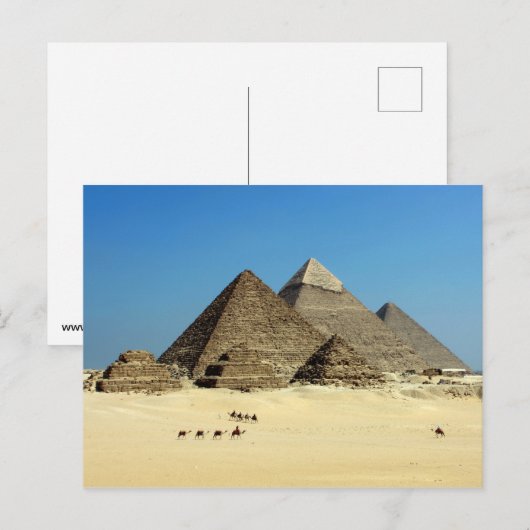 Egypte briefkaart (Voorkant / Achterkant)