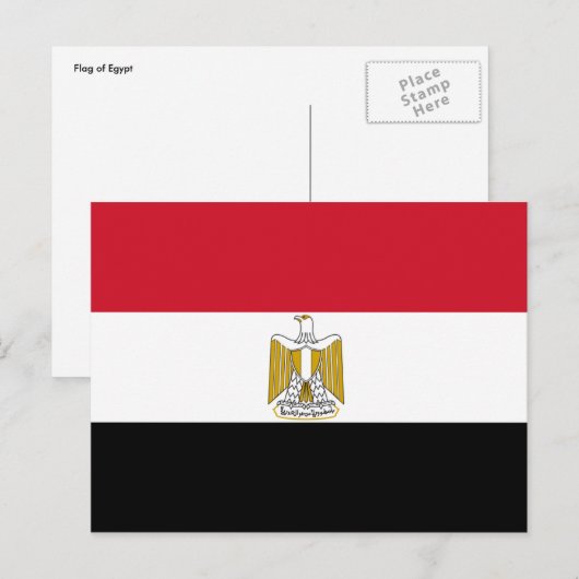 egypte briefkaart (Voorkant / Achterkant)