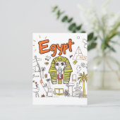 Egypte Briefkaart (Staand voorkant)