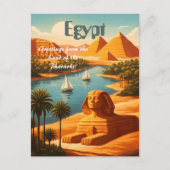 Egypte Briefkaart (Voorkant)