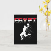 Egypte Bysketbyll Fans Jersey - Egyptische Vlag Sl Kaart (Gele Bloem)