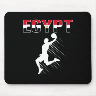 Egypte Bysketbyll Fans Jersey - Egyptische Vlag Sl Muismat
