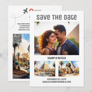 Egypte Caïro bestemming bruiloft foto opslaan datu Save The Date