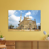 Egypte, Caïro, Citadel, Moskee van Mohammed Ali 2 Canvas Afdruk (Insitu (Woonkamer))