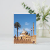 Egypte, Caïro, Citadel, Moskee van Mohammed Ali Briefkaart (Staand voorkant)