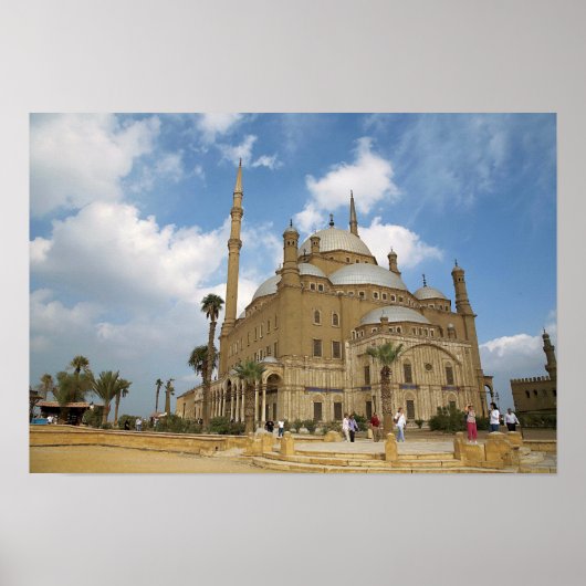 Egypte, Caïro, Citadel, Muhammad Ali-moskee 2 Poster (Voorkant)