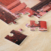 Egypte, Caïro-daken, minaretten van de oude stad Legpuzzel (Zijkant)