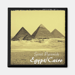 Egypte, Caïro, Piramides (magneet) Magneet