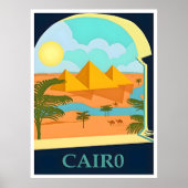 Egypte-Caïro reisposter Poster (Voorkant)