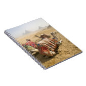 Egypte, Caïro. Rustende kamelen Notitieboek (Rechterzijde)