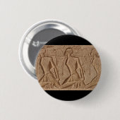 egypte carvings ronde button 5,7 cm (Voorkant /achterkant)