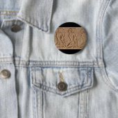 egypte carvings ronde button 5,7 cm (In situ)