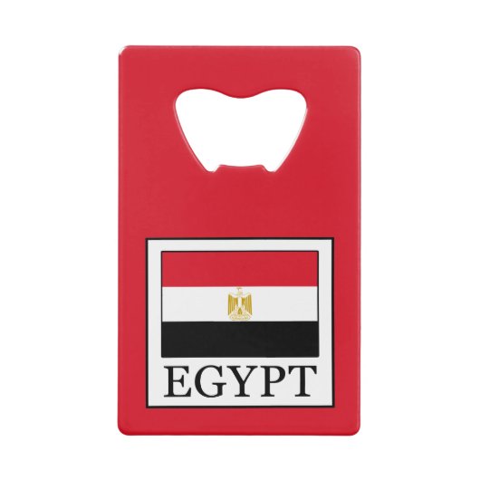 Egypte Creditkaart Flessenopener (Voorkant)