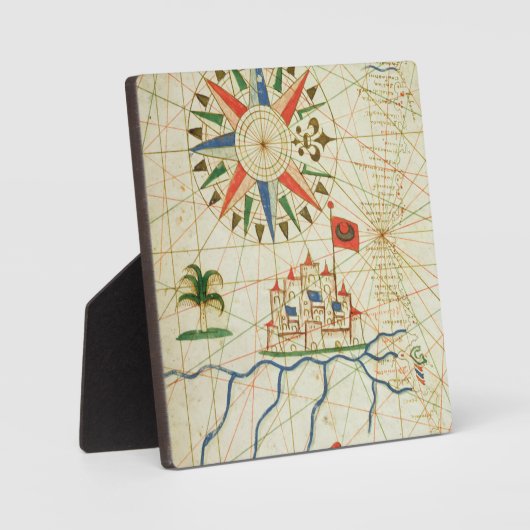 Egypte, de Nijl en Caïro Fotoplaat (Voorkant)