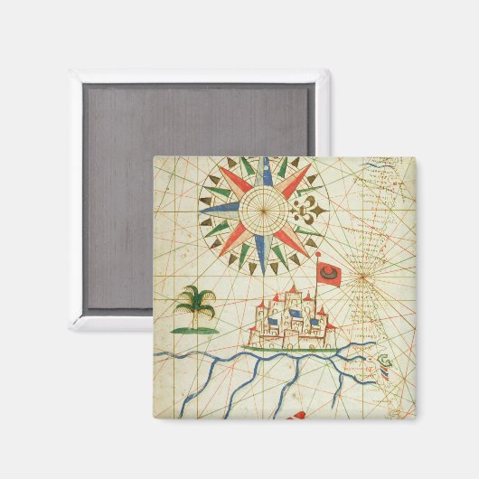 Egypte, de Nijl en Caïro Magneet (Voorkant / Achterkant)