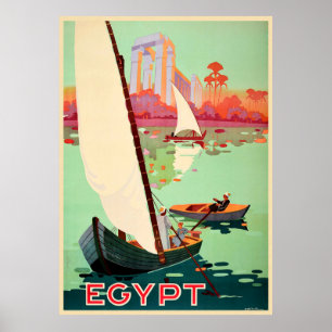 Egypte De Nijl Poster