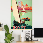 Egypte De Nijl Poster (Thuiskantoor)