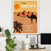 Egypte, de Pyramiden onderzoeken, Poster (Thuiskantoor)