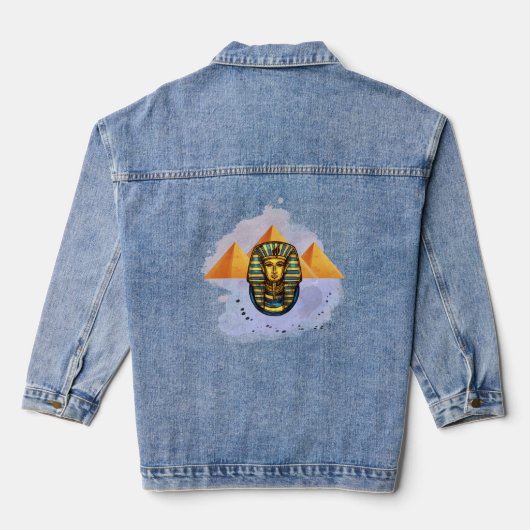 egypte denim jacket (Achterkant)