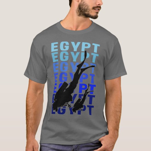 Egypte Duikend T-Shirt (Voorkant)