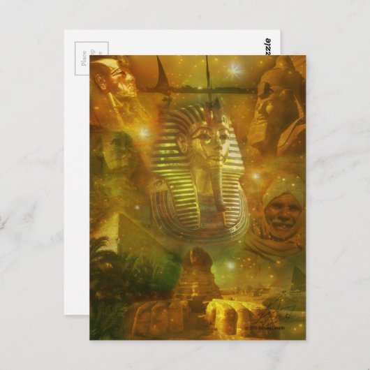 Egypte - Een schoonheid in het Midden-Oosten Briefkaart (Voorkant / Achterkant)