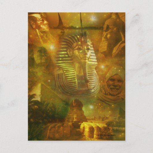 Egypte - Een schoonheid in het Midden-Oosten Briefkaart (Voorkant)
