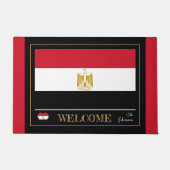Egypte & Egyptische vlag huis matten / sport Welko (Voorkant)
