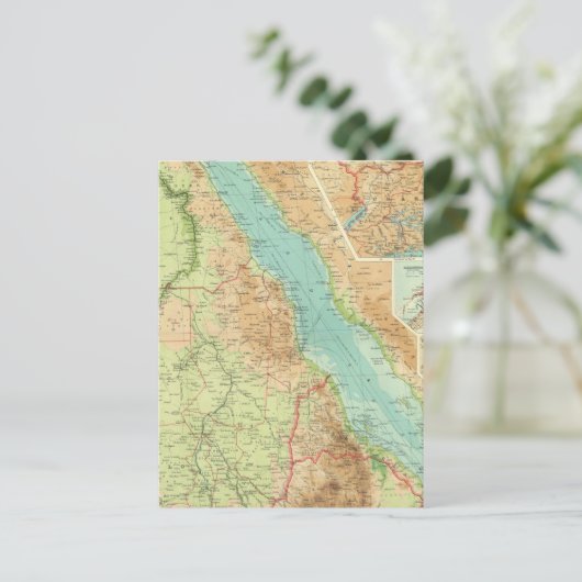 Egypte en de Nijl Briefkaart (Staand voorkant)