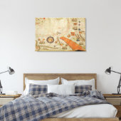 Egypte en het Rode Zee Canvas Afdruk (Insitu (Slaapkamer))