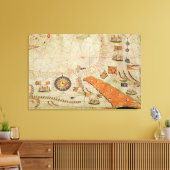 Egypte en het Rode Zee Canvas Afdruk (Insitu (Woonkamer))