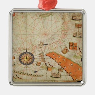 Egypte en het Rode Zee Metalen Ornament