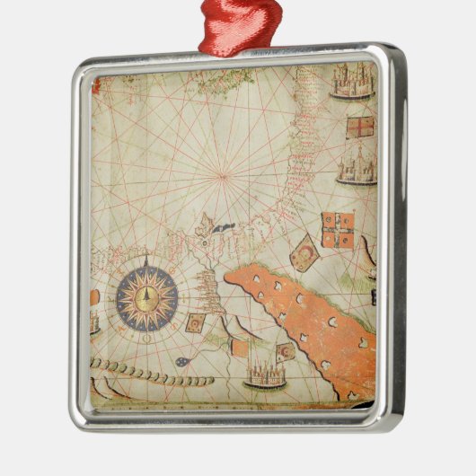 Egypte en het Rode Zee Metalen Ornament (Links)